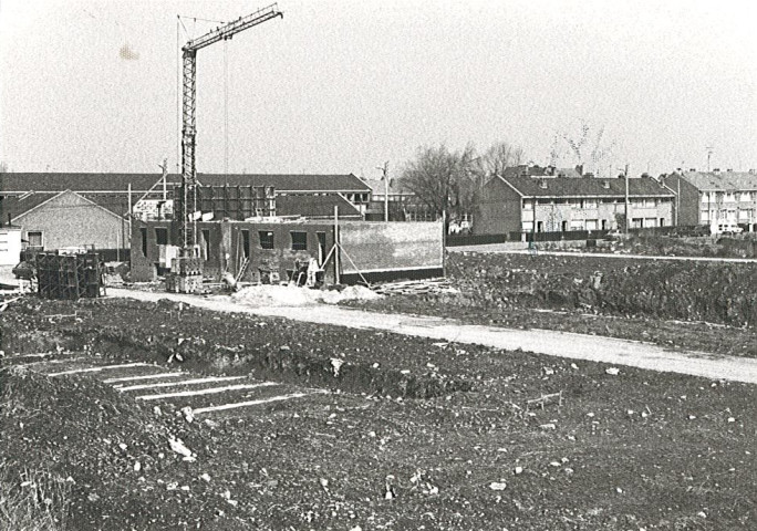 Construction des lotissements de maisons rues Diderot, Jean-Jacques Rousseau, Voltaire et Boileau