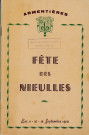 Fête des Nieulles : programme.