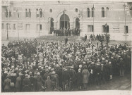 Rassemblement populaire sur la Grand'Place