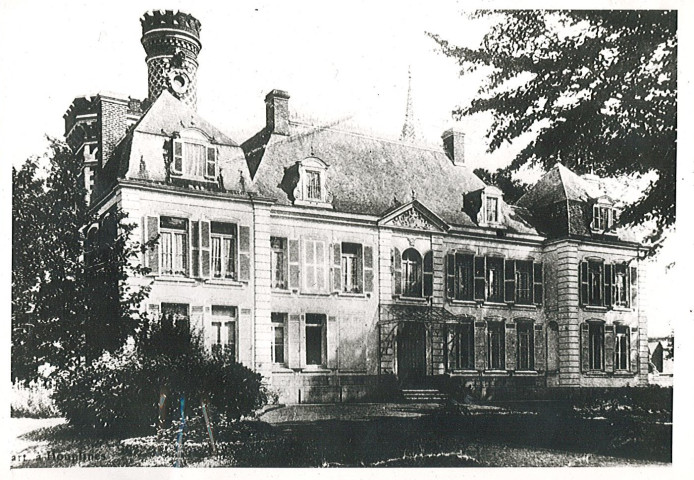 Façade du château de la Rose