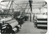 Filature A. Dutilleul (devenue Louis Colombier et Cie), atelier d'ourdissage