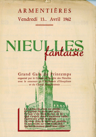 Fête des Nieulles : programme.