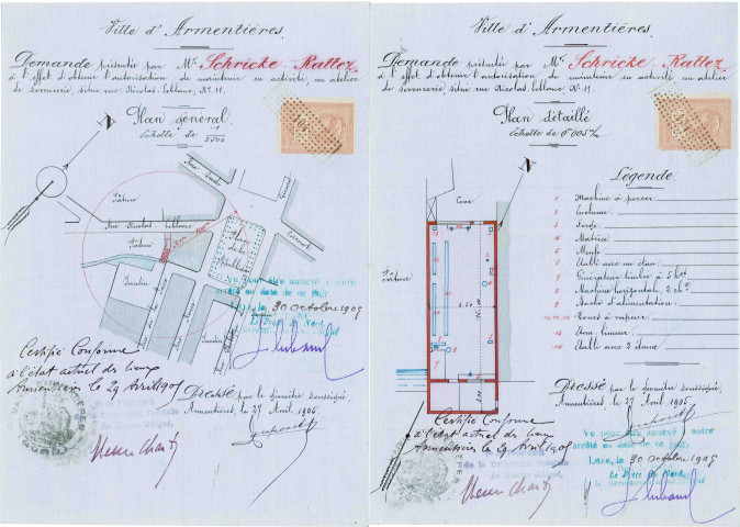 Entreprise Delannoy-Wgeux : dossier d'installation classée.