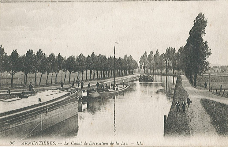 Canal de dérivation de la Lys