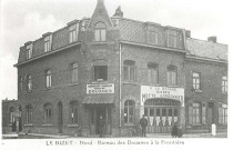 Bureau des douanes à la frontière et estaminet « À la douane bières Motte-Cordonnier »