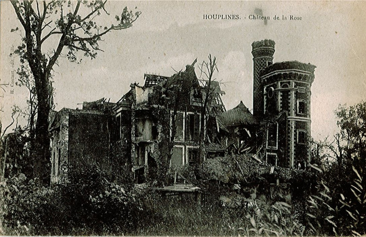 Château de la Rose en ruines