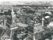 Vue aérienne du centre-ville