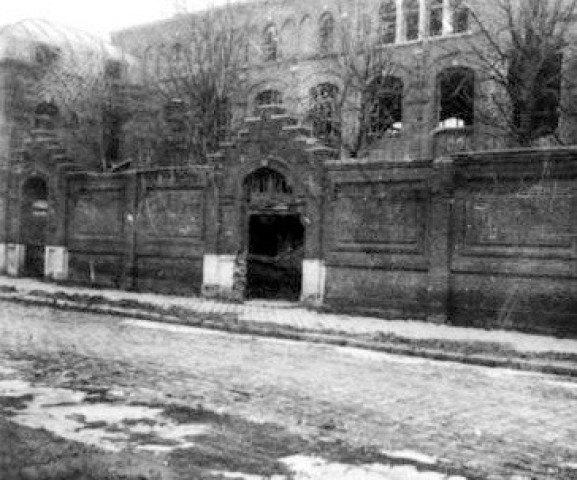 École Marceau en ruines