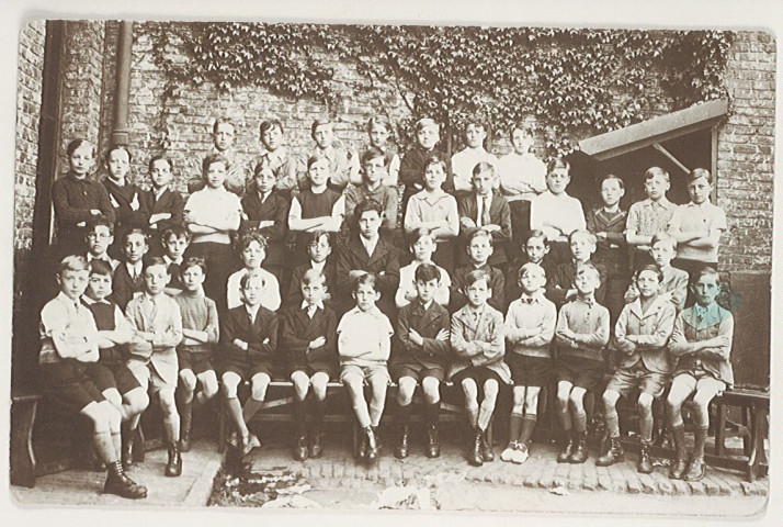 Groupe d'élèves de l'école Saint-Charles