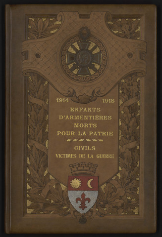 Première guerre mondiale, victimes de guerre : livre d'or.