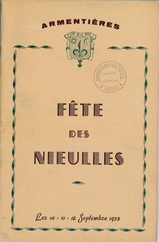 Fête des Nieulles : programme.