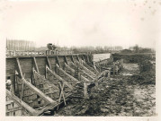 Reconstruction du barrage-écluse d'Houplines