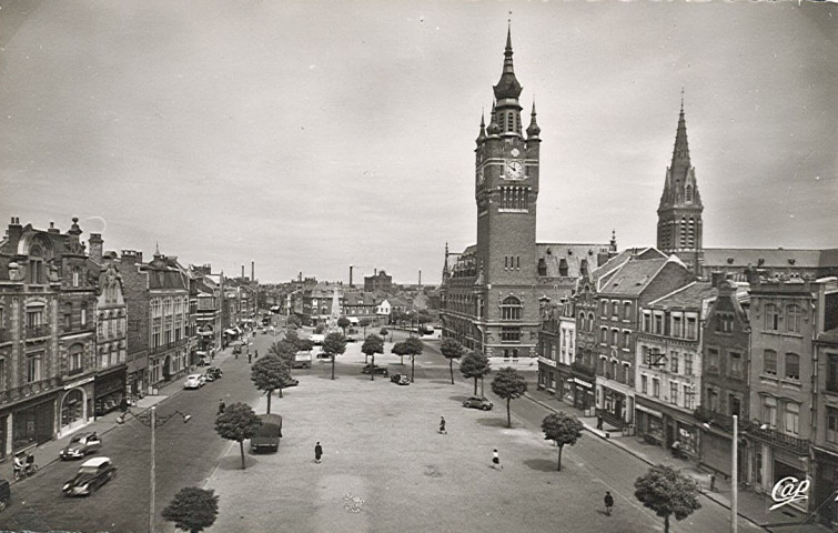 Place du Général de Gaulle et de l'hôtel de ville