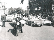 Cortège automobile de la reine des Nieulles