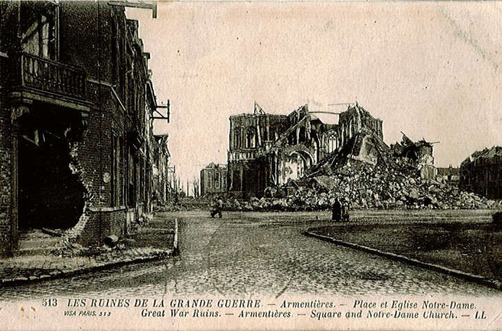 Ruines de l'église Notre-Dame du Sacré-Cœur