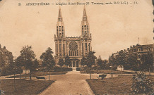 Église Notre-Dame du Sacré-Cœur et place de la République