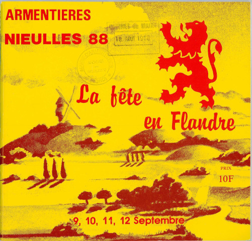 Fête des Nieulles : programme.