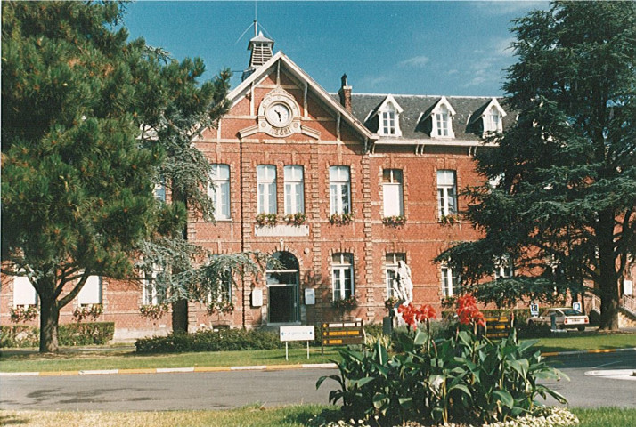 Façade de l'hôpital