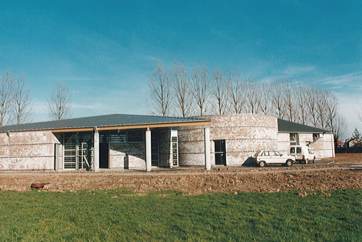 Chantier du centre social des quatre saisons achevé