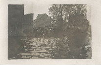 Départ d'une compétition nautique sur la Lys