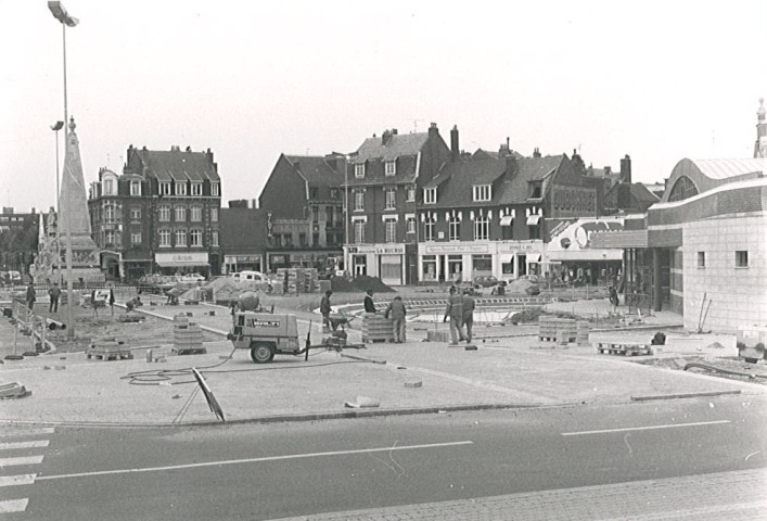 Création de la place du Vivat en centre-ville