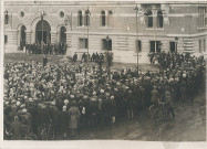 Rassemblement populaire sur la Grand'Place