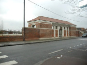 Entrée du cimetière militaire Bonjean