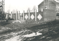 Salle omnisports n°3 en construction au complexe sportif Léo Lagrange