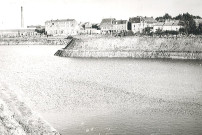 Fin des travaux du creusement de l'étang du complexe sportif Léo Lagrange