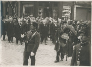 Funérailles du résistant Ernest Deceuninck à Armentières