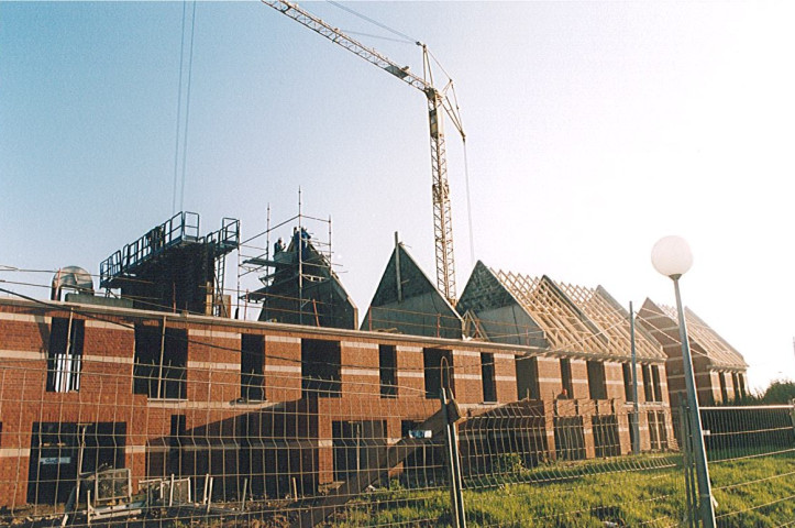 Construction de maisons dans la zone d'aménagement concerté (ZAC)