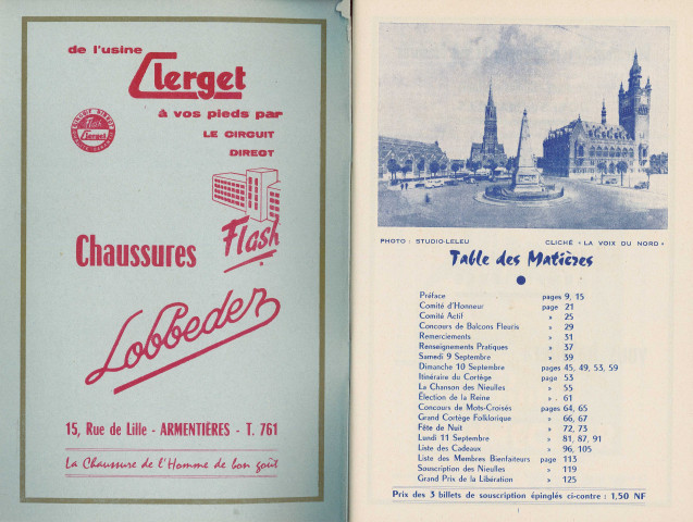 Fête des Nieulles : programme.