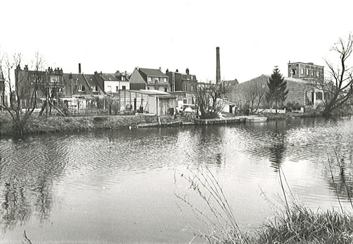 Lys vue du chemin des Prés du Hem derrière l'avenue Marc Sangnier