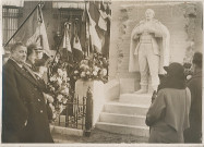 Inauguration de la stèle en hommage au résistant Ernest Deceuninck