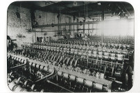 Filature A. Dutilleul (devenue Louis Colombier et Cie), salle de bobinage