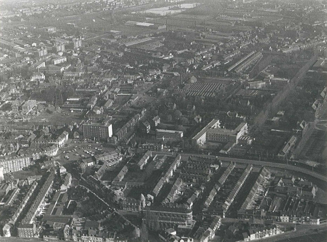 Vue aérienne d'Armentières