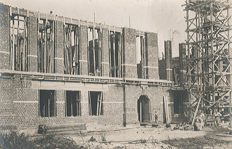 Construction de la brasserie Motte-Cordonnier