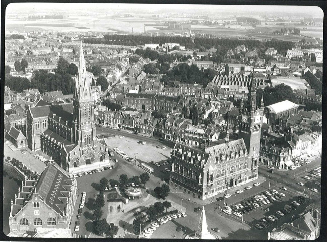 Vue aérienne de la Grand'Place