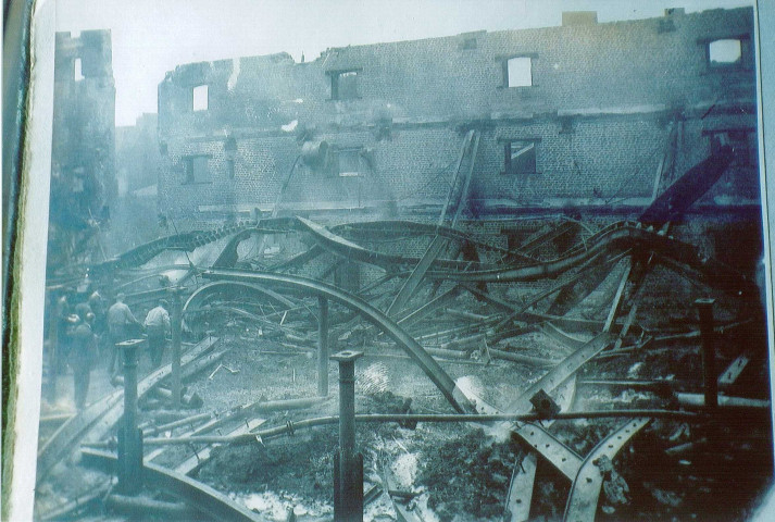 Brasserie malterie Lescornez en ruines