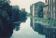 Lys et brasserie Breuvart vues du pont de Flandre