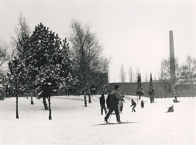 Complexe sportif Léo Lagrange sous la neige