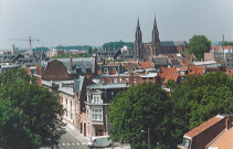 Vue aérienne de la rue Gambetta