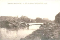 Pont de l'Abattoir en ruines