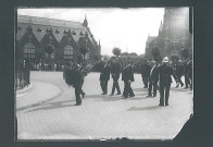 Cérémonie au monument aux morts