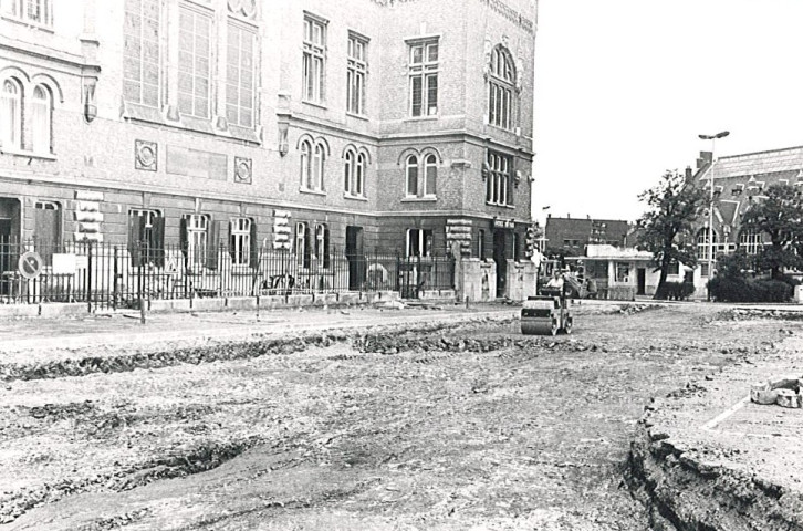 Travaux de voirie place Saint-Vaast