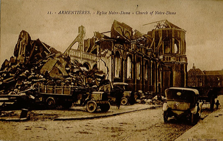 Église Notre-Dame du Sacré-Cœur en ruines