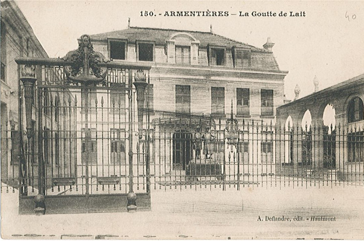 Façade de la Goutte de Lait