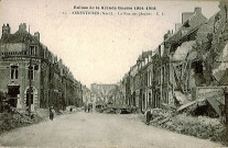 Rue des Jésuites en ruines