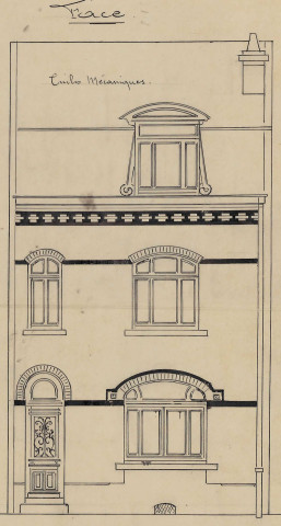 Rue Jeannette : permis de construire.