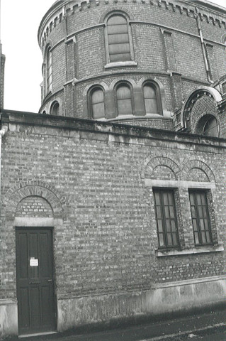 Arrière de l'église Saint-Roch avant sa démolition